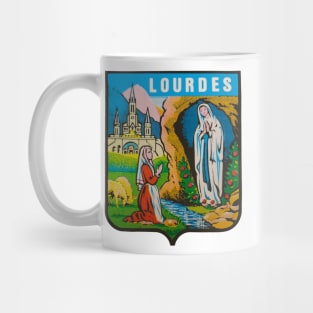 Lourdes Decal Mug